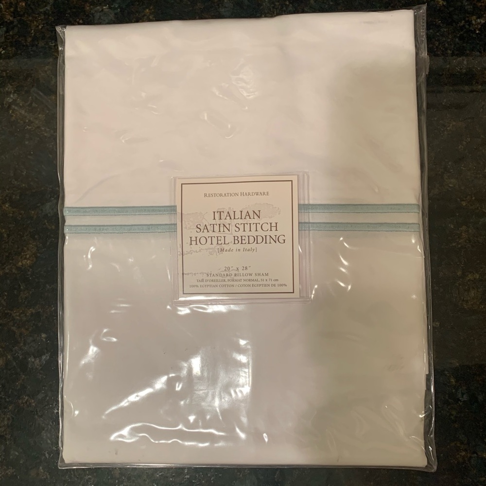 Pair of Restoration Hardware Pillow Cases